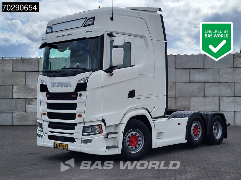 Scania S450 S 6X2 NL-Truck APK '26 Retarder Full-Air Standklima Lift+Lenkachse 2xTanks Navi ACC - Тягач: фото 1 Scania S450 S 6X2 NL-Truck APK '26 Retarder Full-Air Standklima Lift+Lenkachse 2xTanks Navi ACC - Тягач: фото 1