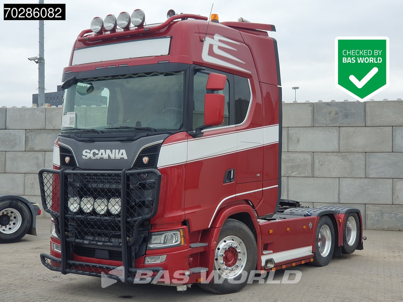Тягач Scania S650 S 6X2 Special Interior! Full-Air Retarder 2xTanks Liftachse ACC LED Navi: фото 1