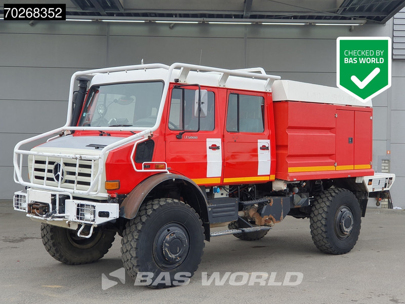 Unimog U5000 4X4 Camiva FIRE TRUCK SUPERSTRUCTURE NOT WORKING Automatic - Пожарная машина: фото 1 Unimog U5000 4X4 Camiva FIRE TRUCK SUPERSTRUCTURE NOT WORKING Automatic - Пожарная машина: фото 1