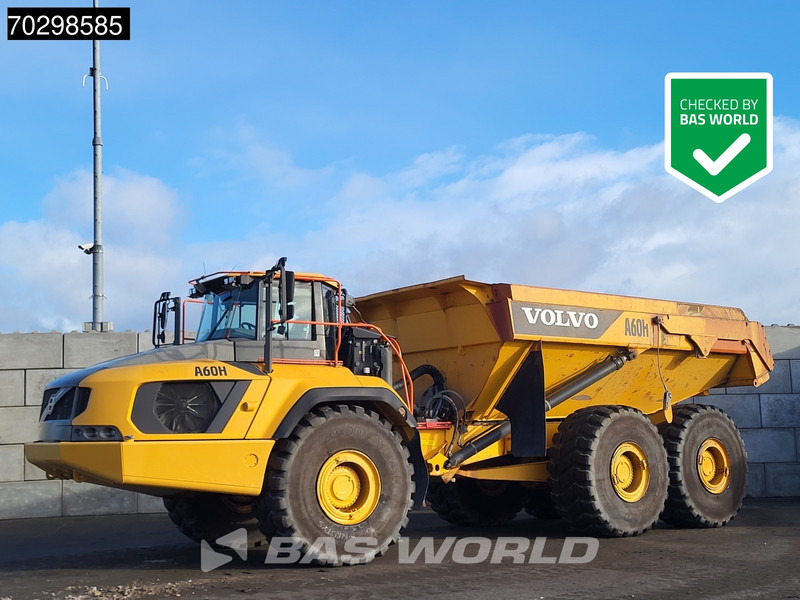 Volvo A60 H - Сочленённый самосвал: фото 1 Volvo A60 H - Сочленённый самосвал: фото 1