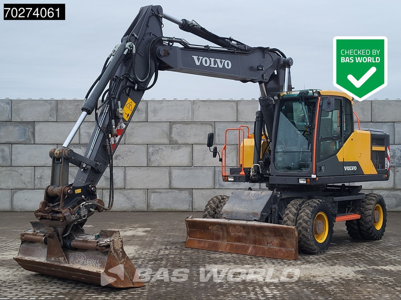 Volvo EW180 E - Колёсный экскаватор: фото 1 Volvo EW180 E - Колёсный экскаватор: фото 1