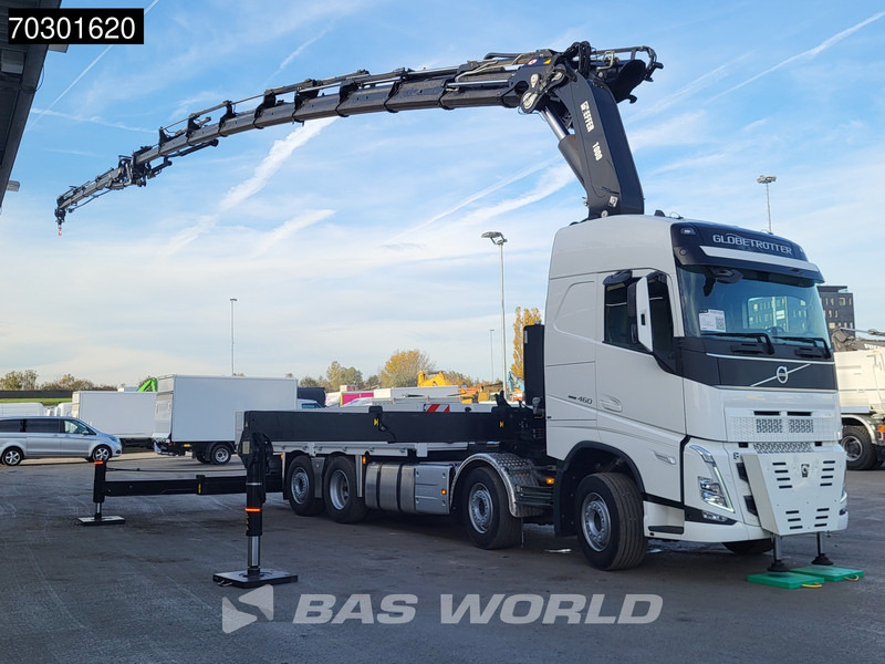 Volvo FH 460 8X2 UNUSED EFFER 1000 9S + 6S Crane + Fly-Jib Lift+Lenkachse VEB+ Euro 6 - Грузовик бортовой/ Платформа, Автоманипулятор: фото 5 Volvo FH 460 8X2 UNUSED EFFER 1000 9S + 6S Crane + Fly-Jib Lift+Lenkachse VEB+ Euro 6 - Грузовик бортовой/ Платформа, Автоманипулятор: фото 5