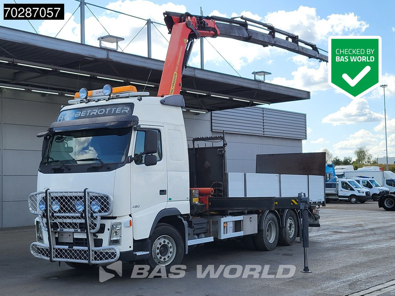 Volvo FH 480 FH 6X2 Palfinger PK26002 EH Kran Crane + Fly Jib Manual Liftachse Euro 5 - Грузовик бортовой/ Платформа, Автоманипулятор: фото 1 Volvo FH 480 FH 6X2 Palfinger PK26002 EH Kran Crane + Fly Jib Manual Liftachse Euro 5 - Грузовик бортовой/ Платформа, Автоманипулятор: фото 1
