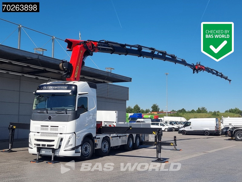 Volvo FH 500 8X2 NEW! Palfinger PK92002 SH 8+6 JIB Crane Kran Winch Lift-Lenkachse Navi - Грузовик бортовой/ Платформа, Автоманипулятор: фото 1 Volvo FH 500 8X2 NEW! Palfinger PK92002 SH 8+6 JIB Crane Kran Winch Lift-Lenkachse Navi - Грузовик бортовой/ Платформа, Автоманипулятор: фото 1