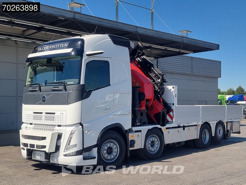 Volvo FH 500 8X2 Palfinger PK92002 SH JIB Kran Lift-Lenkachse Navi Euro 6 - Грузовик бортовой/ Платформа, Автоманипулятор: фото 1 Volvo FH 500 8X2 Palfinger PK92002 SH JIB Kran Lift-Lenkachse Navi Euro 6 - Грузовик бортовой/ Платформа, Автоманипулятор: фото 1