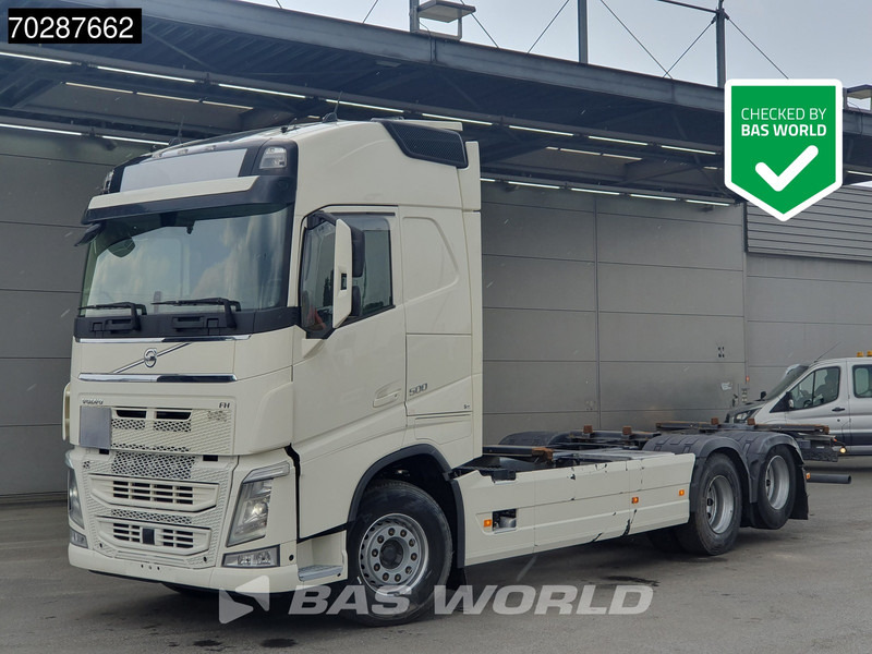 Volvo FH 500 FH 6X2 BDF Liftaxle Automatic Xenon Navi ACC Euro 6 - Грузовик-контейнеровоз/ Сменный кузов: фото 1 Volvo FH 500 FH 6X2 BDF Liftaxle Automatic Xenon Navi ACC Euro 6 - Грузовик-контейнеровоз/ Сменный кузов: фото 1