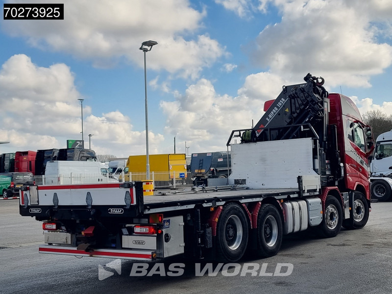 Грузовик бортовой/ Платформа, Автоманипулятор Volvo FH16 650 8X4 Hiab X-HIPRO 1058EP-6 Kran Crane ADR Lift+Lenkachse Euro 6: фото 18