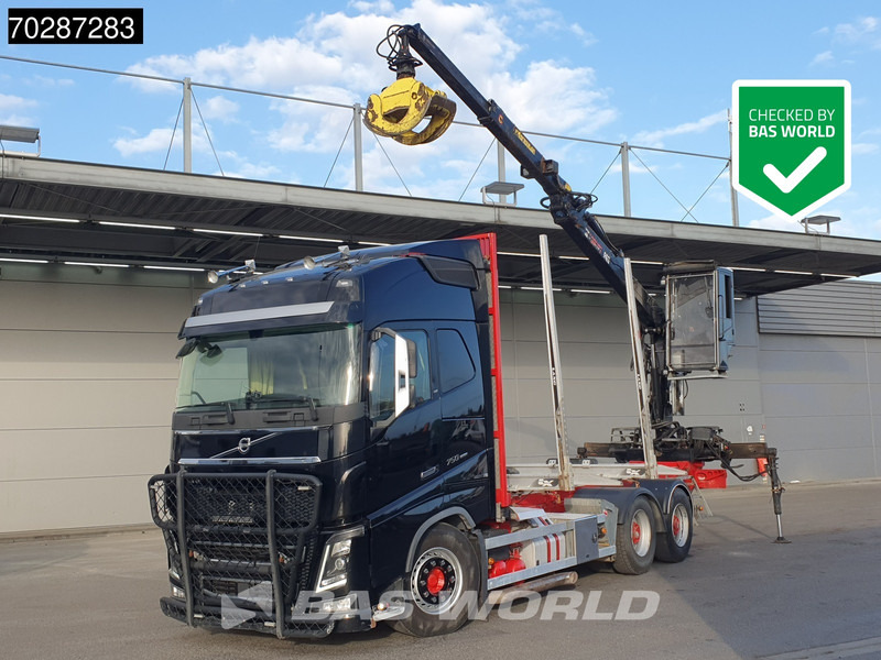 Volvo FH16 750 FH16 6X4 HIAB E96S 79 Crane Retarder Dynamic-Steering Euro 6 - Лесовоз, Автоманипулятор: фото 1 Volvo FH16 750 FH16 6X4 HIAB E96S 79 Crane Retarder Dynamic-Steering Euro 6 - Лесовоз, Автоманипулятор: фото 1
