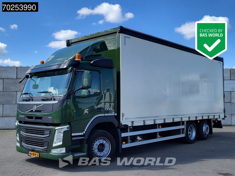 Volvo FM 330 6X2 NL-Truck Lift+Lenkachse Hartholz-Boden forklift preparation Euro 6 - Тентованный грузовик: фото 1 Volvo FM 330 6X2 NL-Truck Lift+Lenkachse Hartholz-Boden forklift preparation Euro 6 - Тентованный грузовик: фото 1