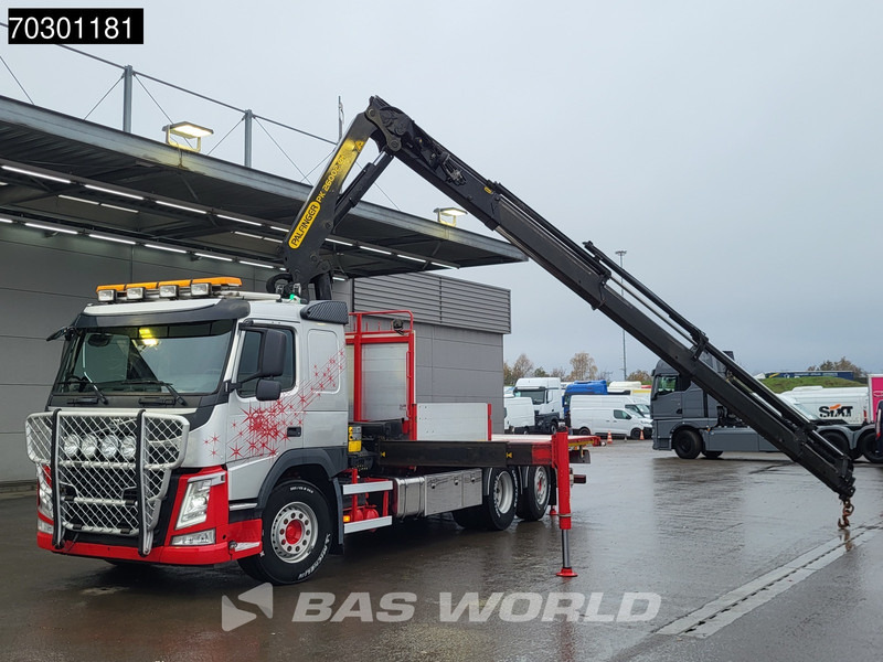 Volvo FM 410 FM 6X2 Palfinger PK 26002-EH E Kran Crane Lift +steering axle Automatic Euro 6 - Грузовик бортовой/ Платформа, Автоманипулятор: фото 5 Volvo FM 410 FM 6X2 Palfinger PK 26002-EH E Kran Crane Lift +steering axle Automatic Euro 6 - Грузовик бортовой/ Платформа, Автоманипулятор: фото 5