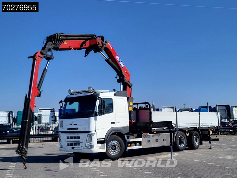 Volvo FM 450 6X2 HMF 3220 Crane Kran Lift-Lenkachse VEB+ Euro 6 - Грузовик бортовой/ Платформа, Автоманипулятор: фото 2 Volvo FM 450 6X2 HMF 3220 Crane Kran Lift-Lenkachse VEB+ Euro 6 - Грузовик бортовой/ Платформа, Автоманипулятор: фото 2