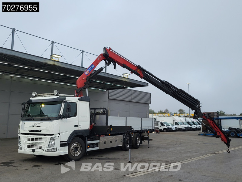 Volvo FM 450 6X2 HMF3220 K5 + Jib K5 Crane Kran Lift-Steering Axle VEB+ Automatic - Грузовик бортовой/ Платформа, Автоманипулятор: фото 5 Volvo FM 450 6X2 HMF3220 K5 + Jib K5 Crane Kran Lift-Steering Axle VEB+ Automatic - Грузовик бортовой/ Платформа, Автоманипулятор: фото 5