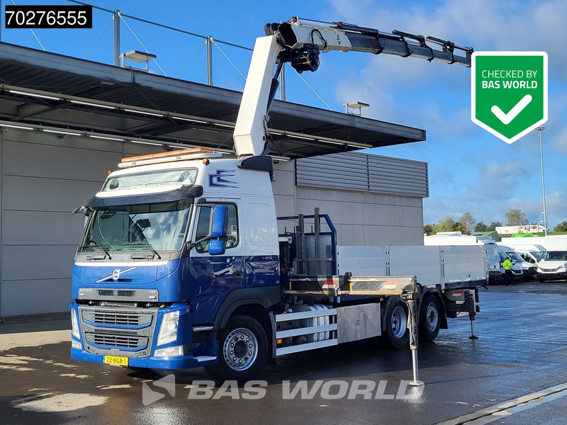 Volvo FM 500 FM 6X2 NL-Truck HMF 3220-K7 Kran Crane Winch Lift+Steering-Axle Euro 6 - Грузовик бортовой/ Платформа, Автоманипулятор: фото 1 Volvo FM 500 FM 6X2 NL-Truck HMF 3220-K7 Kran Crane Winch Lift+Steering-Axle Euro 6 - Грузовик бортовой/ Платформа, Автоманипулятор: фото 1