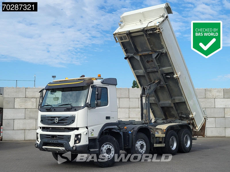 Volvo FMX 410 8X4 13m3 Marrel Tipper SteelSuspension 2-Side Kipper BigAxle Euro 5 - Самосвал: фото 1 Volvo FMX 410 8X4 13m3 Marrel Tipper SteelSuspension 2-Side Kipper BigAxle Euro 5 - Самосвал: фото 1