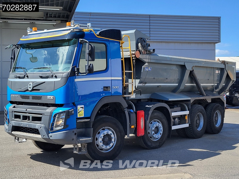 Volvo FMX 500 8X4 16m3 Forez-Bennes tipper Retarder Big-Axle Euro 6 - Самосвал: фото 1 Volvo FMX 500 8X4 16m3 Forez-Bennes tipper Retarder Big-Axle Euro 6 - Самосвал: фото 1