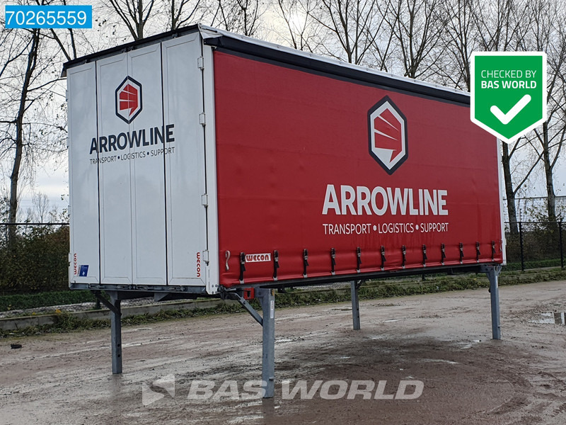 Wecon WPR 715 SG Durchladesysteem BDF container body - Тентованный кузов: фото 1 Wecon WPR 715 SG Durchladesysteem BDF container body - Тентованный кузов: фото 1