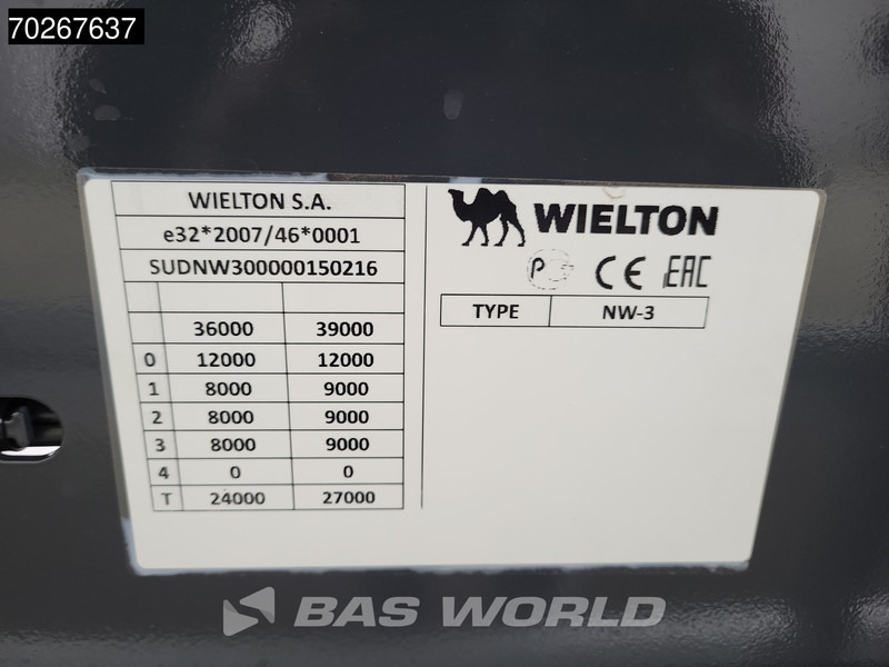 Новый Самосвальный полуприцеп Wielton NW-3 NEW 55m3 Liftachse HARDOX: фото 16