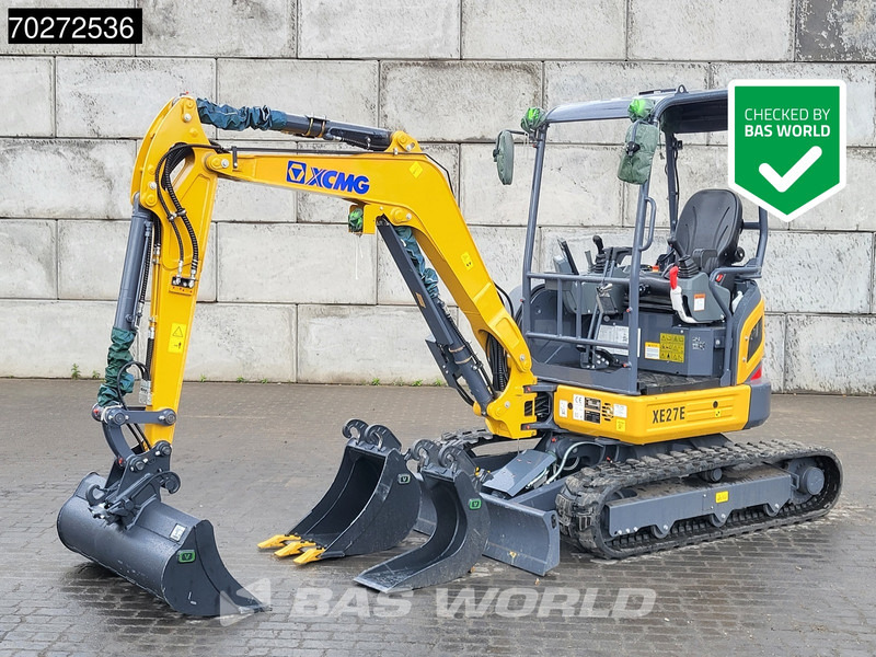 XCMG XE27 E 2 YEARS FACTORY WARRANTY - KUBOTA ENGINE - Мини-экскаватор: фото 1 XCMG XE27 E 2 YEARS FACTORY WARRANTY - KUBOTA ENGINE - Мини-экскаватор: фото 1