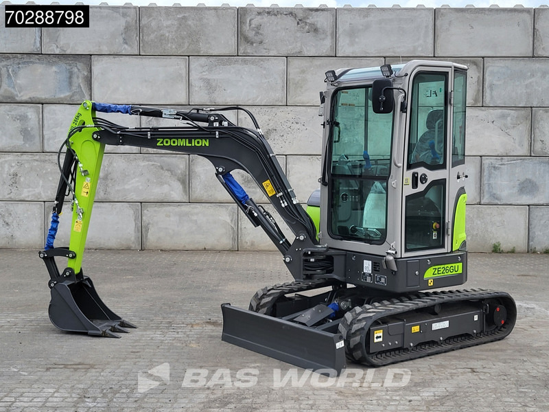 Zoomlion ZE26 GU CE CERTIFIED - Мини-экскаватор: фото 2 Zoomlion ZE26 GU CE CERTIFIED - Мини-экскаватор: фото 2