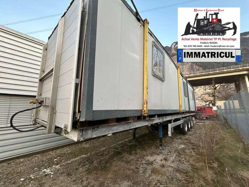 HAACON Semi Plateau 3 ESSIEUX - Полуприцеп бортовой/ Платформа: фото 1 HAACON Semi Plateau 3 ESSIEUX - Полуприцеп бортовой/ Платформа: фото 1