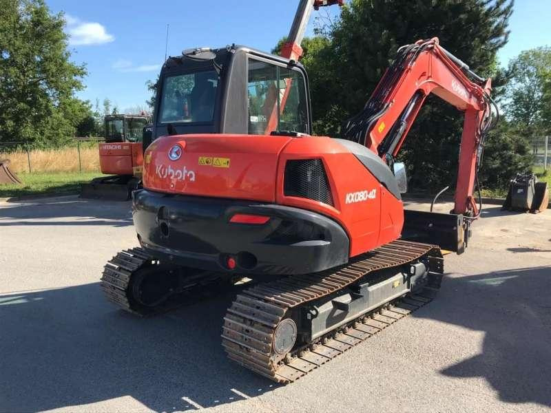 Kubota KX080-4 - Мини-экскаватор: фото 3 Kubota KX080-4 - Мини-экскаватор: фото 3