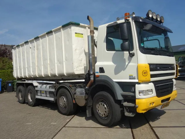 DAF CF 410 8X4 NCH CONTAINER SYSTEEM 32 TON 90 graden silo containers - Тросовый мультилифт: фото 4 DAF CF 410 8X4 NCH CONTAINER SYSTEEM 32 TON 90 graden silo containers - Тросовый мультилифт: фото 4