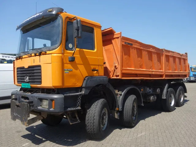 MAN 35-464 8x8 meiller kipper manual diesel pomp - Самосвал: фото 1 MAN 35-464 8x8 meiller kipper manual diesel pomp - Самосвал: фото 1