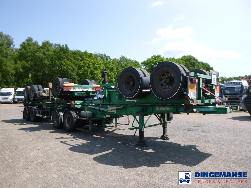 ASCA Stack 4 x container trailer + dolly 20-30-40-45 ft - Полуприцеп-контейнеровоз/ Сменный кузов: фото 2 ASCA Stack 4 x container trailer + dolly 20-30-40-45 ft - Полуприцеп-контейнеровоз/ Сменный кузов: фото 2