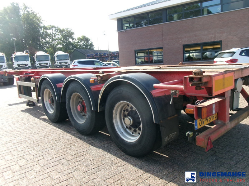Burg 3-axle container chassis 20,30 ft + ADR - Полуприцеп-контейнеровоз/ Сменный кузов: фото 3 Burg 3-axle container chassis 20,30 ft + ADR - Полуприцеп-контейнеровоз/ Сменный кузов: фото 3
