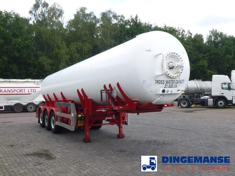 Clayton Gas tank steel 31.8 m3 (low pressure 10 bar) - Полуприцеп-цистерна: фото 2 Clayton Gas tank steel 31.8 m3 (low pressure 10 bar) - Полуприцеп-цистерна: фото 2