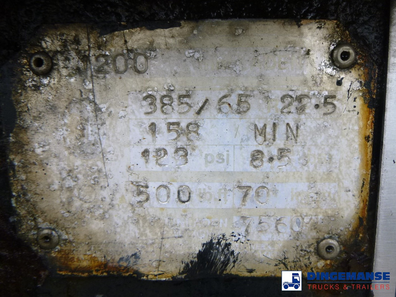 Полуприцеп-цистерна Crane Fruehauf Bitumen tank inox 28 m3 / 1 comp: фото 20