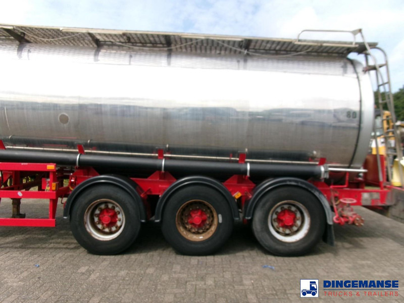 Crane Fruehauf Chemical ACID tank inox 30 m3 / 1 comp - Полуприцеп-цистерна: фото 5 Crane Fruehauf Chemical ACID tank inox 30 m3 / 1 comp - Полуприцеп-цистерна: фото 5