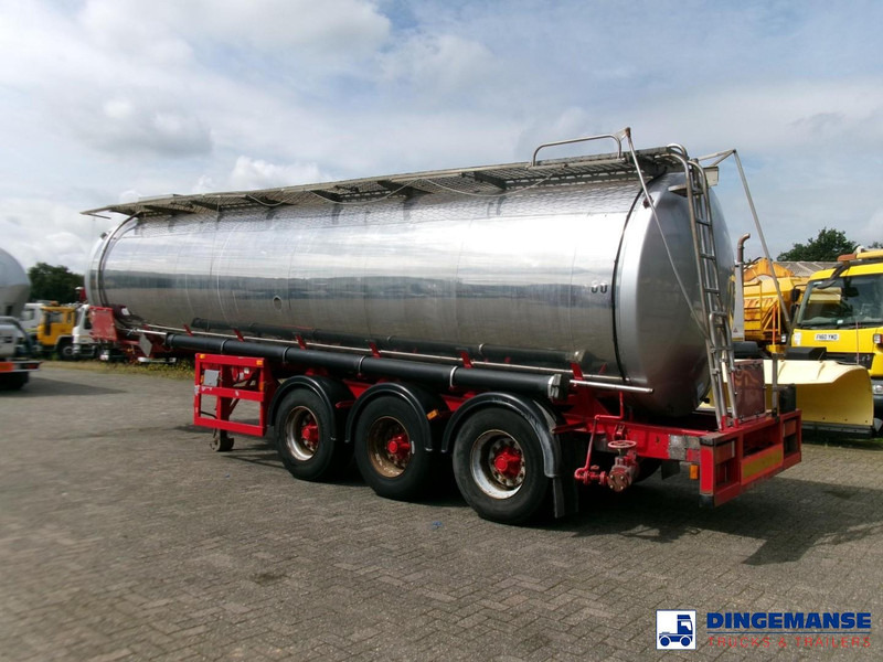 Crane Fruehauf Chemical ACID tank inox 30 m3 / 1 comp - Полуприцеп-цистерна: фото 4 Crane Fruehauf Chemical ACID tank inox 30 m3 / 1 comp - Полуприцеп-цистерна: фото 4