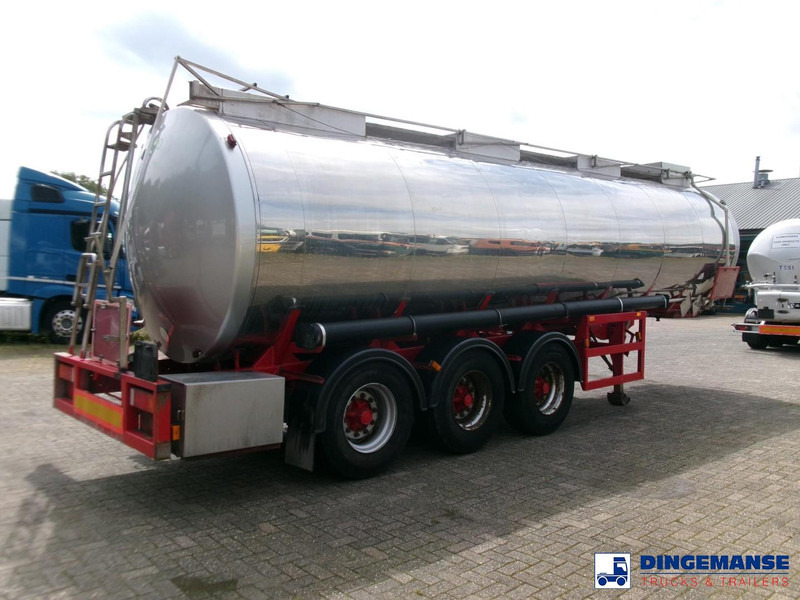 Crane Fruehauf Chemical ACID tank inox 30 m3 / 1 comp - Полуприцеп-цистерна: фото 3 Crane Fruehauf Chemical ACID tank inox 30 m3 / 1 comp - Полуприцеп-цистерна: фото 3