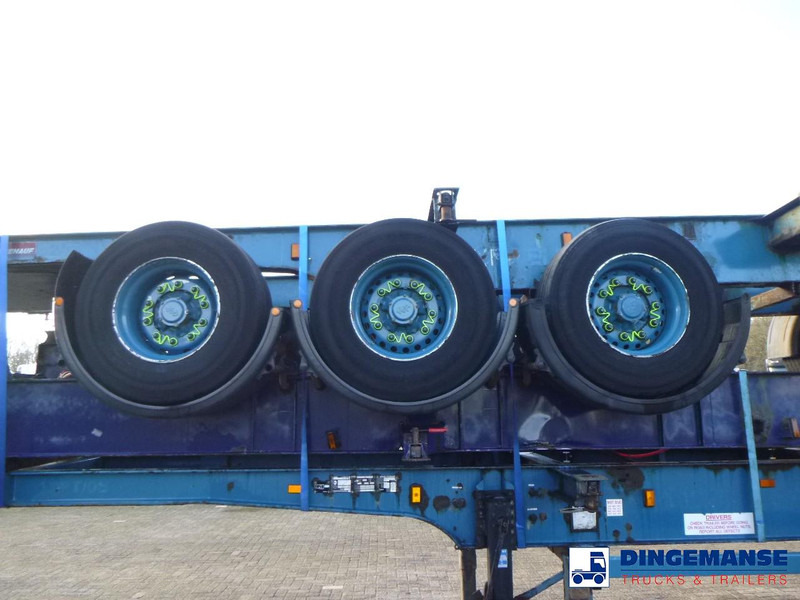 Crane Fruehauf Stack - 3 x container trailer 20-20-30-40 ft - Полуприцеп-контейнеровоз/ Сменный кузов: фото 5 Crane Fruehauf Stack - 3 x container trailer 20-20-30-40 ft - Полуприцеп-контейнеровоз/ Сменный кузов: фото 5