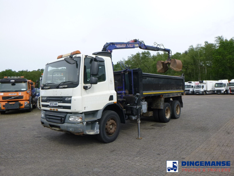DAF CF 75.310 6x4 RHD tipper + HMF 1144 K-1 + grapple - Автоманипулятор: фото 5 DAF CF 75.310 6x4 RHD tipper + HMF 1144 K-1 + grapple - Автоманипулятор: фото 5
