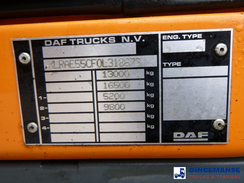 Грузовик-цистерна DAF LF 55.180 4x2 RHD ARGON gas truck 5.9 m3: фото 19