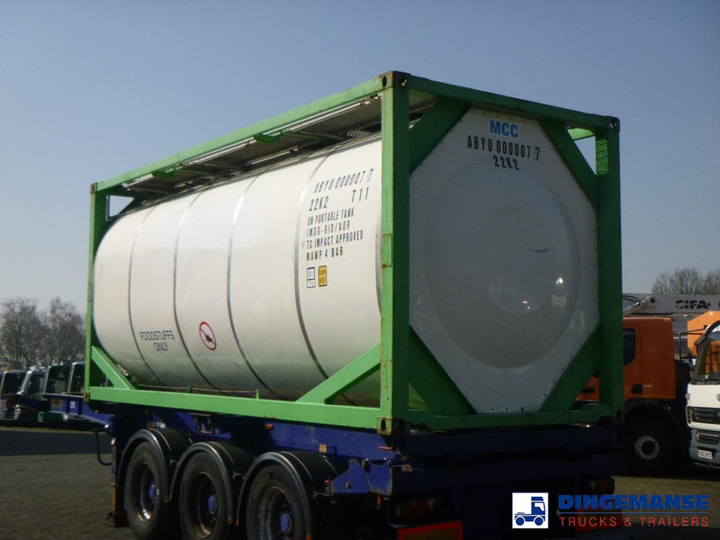 Danteco Food tank container inox 20 ft / 25 m3 / 1 comp - Резервуар для хранения: фото 3 Danteco Food tank container inox 20 ft / 25 m3 / 1 comp - Резервуар для хранения: фото 3