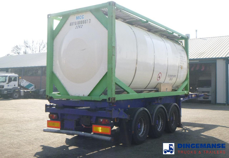 Danteco Food tank container inox 20 ft / 25 m3 / 1 comp - Резервуар для хранения: фото 4 Danteco Food tank container inox 20 ft / 25 m3 / 1 comp - Резервуар для хранения: фото 4