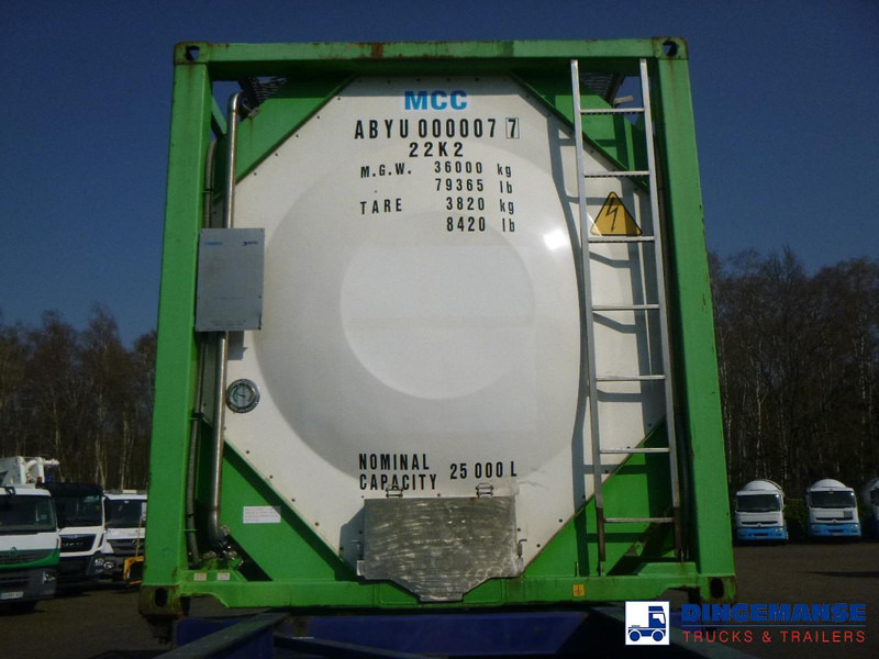 Danteco Food tank container inox 20 ft / 25 m3 / 1 comp - Резервуар для хранения: фото 5 Danteco Food tank container inox 20 ft / 25 m3 / 1 comp - Резервуар для хранения: фото 5