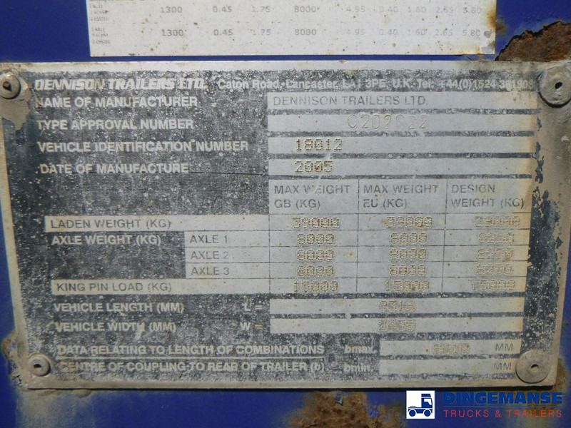 Dennison Container trailer 20-30-40-45 ft в лизинг Dennison Container trailer 20-30-40-45 ft: фото 16