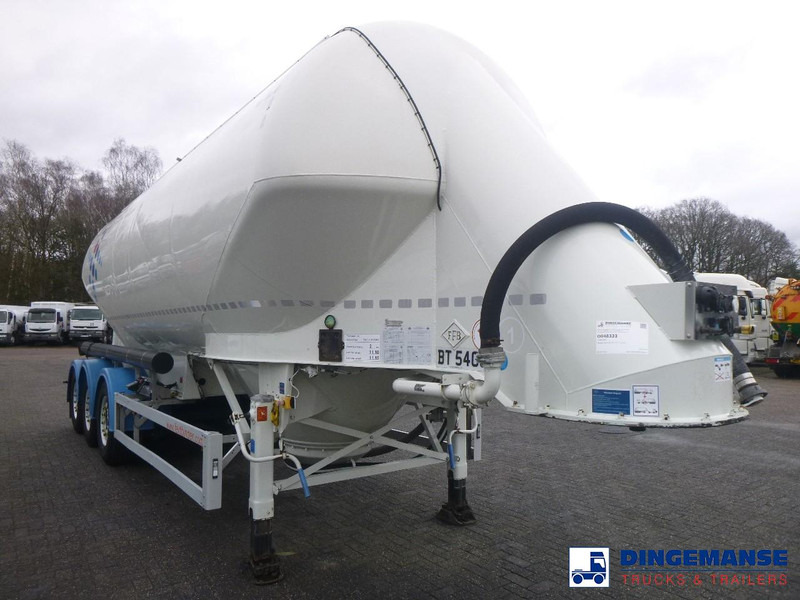 Feldbinder Powder tank alu 36 m3 / 1 comp - Полуприцеп-цистерна: фото 2 Feldbinder Powder tank alu 36 m3 / 1 comp - Полуприцеп-цистерна: фото 2