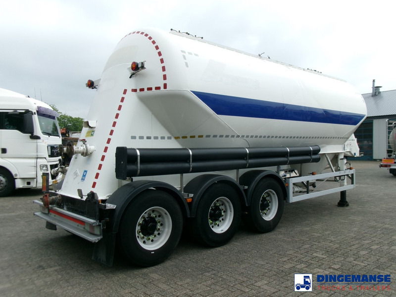 Feldbinder Powder tank alu 36 m3 / 1 comp - Полуприцеп-цистерна: фото 4 Feldbinder Powder tank alu 36 m3 / 1 comp - Полуприцеп-цистерна: фото 4