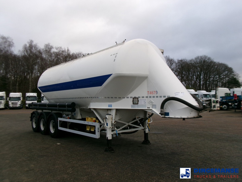 Feldbinder Powder tank alu 36 m3 / 1 comp - Полуприцеп-цистерна: фото 2 Feldbinder Powder tank alu 36 m3 / 1 comp - Полуприцеп-цистерна: фото 2