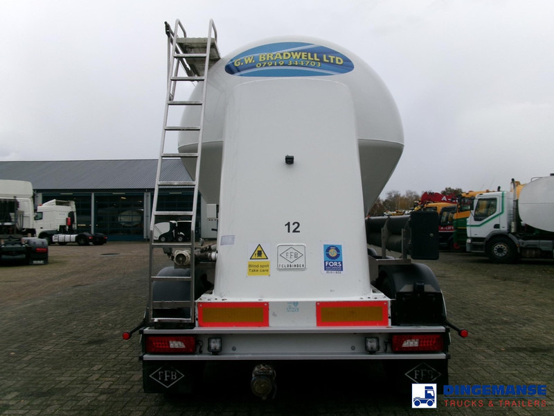 Feldbinder Powder tank alu 40 m3 / 1 comp + compressor - Полуприцеп-цистерна: фото 5 Feldbinder Powder tank alu 40 m3 / 1 comp + compressor - Полуприцеп-цистерна: фото 5