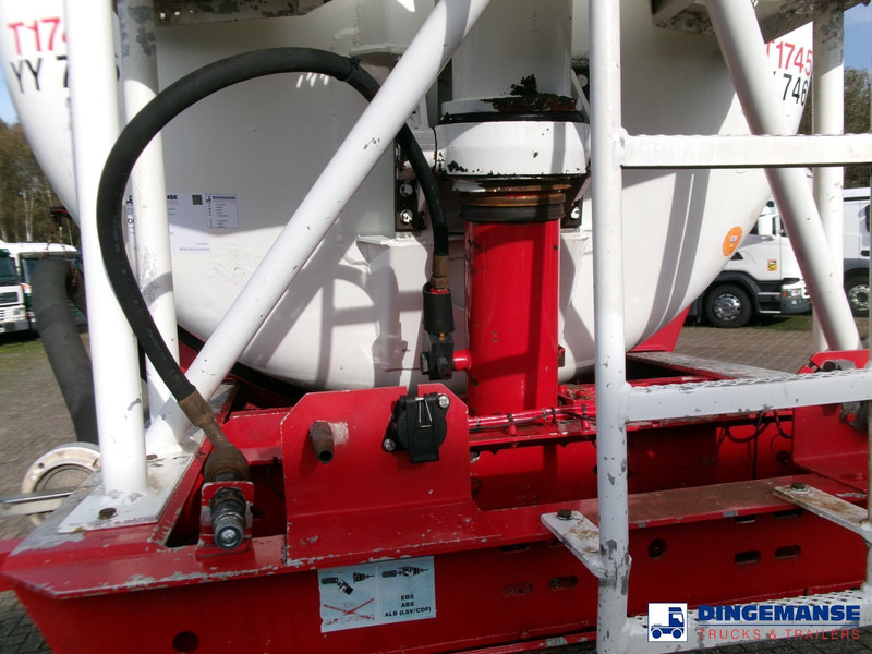 Полуприцеп-цистерна Feldbinder Powder tank alu 41 m3 (tipping): фото 15