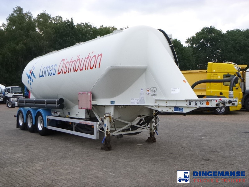 Feldbinder Powder tank alu 43 m3 / 1 comp - Полуприцеп-цистерна: фото 2 Feldbinder Powder tank alu 43 m3 / 1 comp - Полуприцеп-цистерна: фото 2