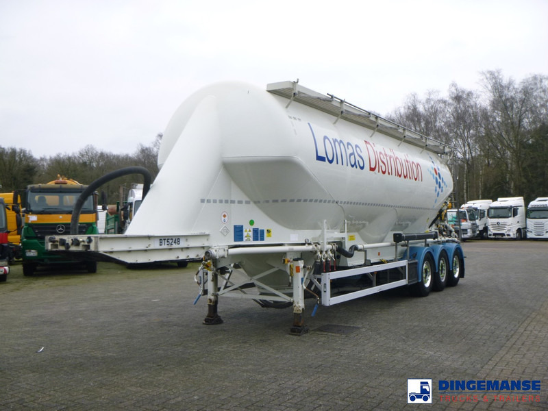Feldbinder Powder tank alu 50 m3 / 1 comp - Полуприцеп-цистерна: фото 1 Feldbinder Powder tank alu 50 m3 / 1 comp - Полуприцеп-цистерна: фото 1
