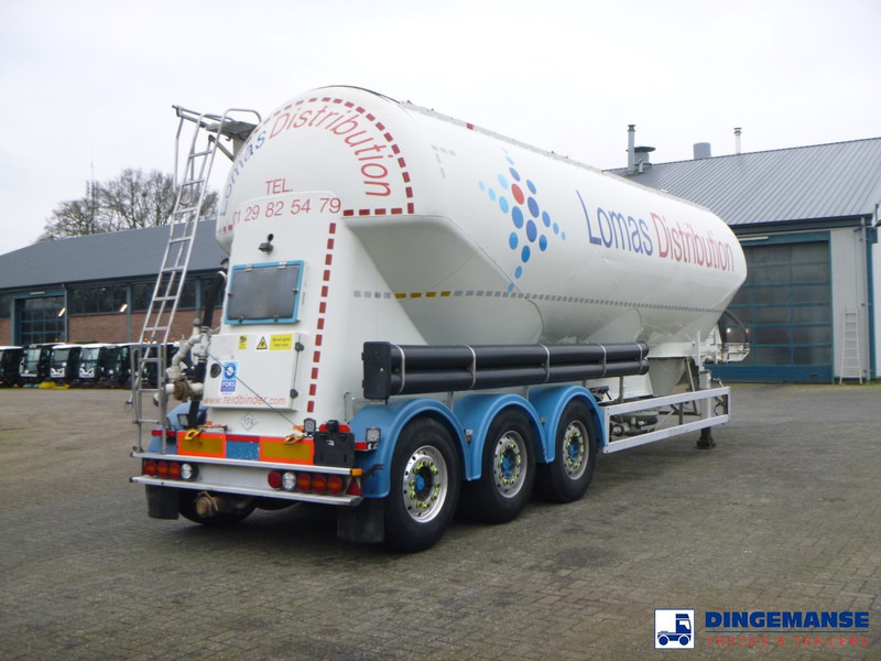 Feldbinder Powder tank alu 50 m3 / 1 comp - Полуприцеп-цистерна: фото 4 Feldbinder Powder tank alu 50 m3 / 1 comp - Полуприцеп-цистерна: фото 4
