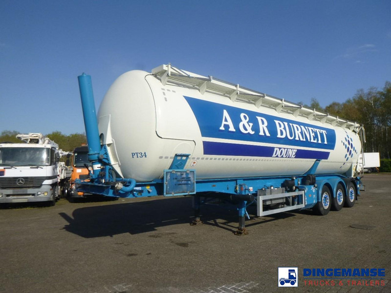 Feldbinder Powder tank alu 60 m3 / Compressor diesel engine. - Полуприцеп-цистерна: фото 1 Feldbinder Powder tank alu 60 m3 / Compressor diesel engine. - Полуприцеп-цистерна: фото 1